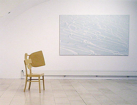 Kunstschnee mit Objekt von Markus Hofer